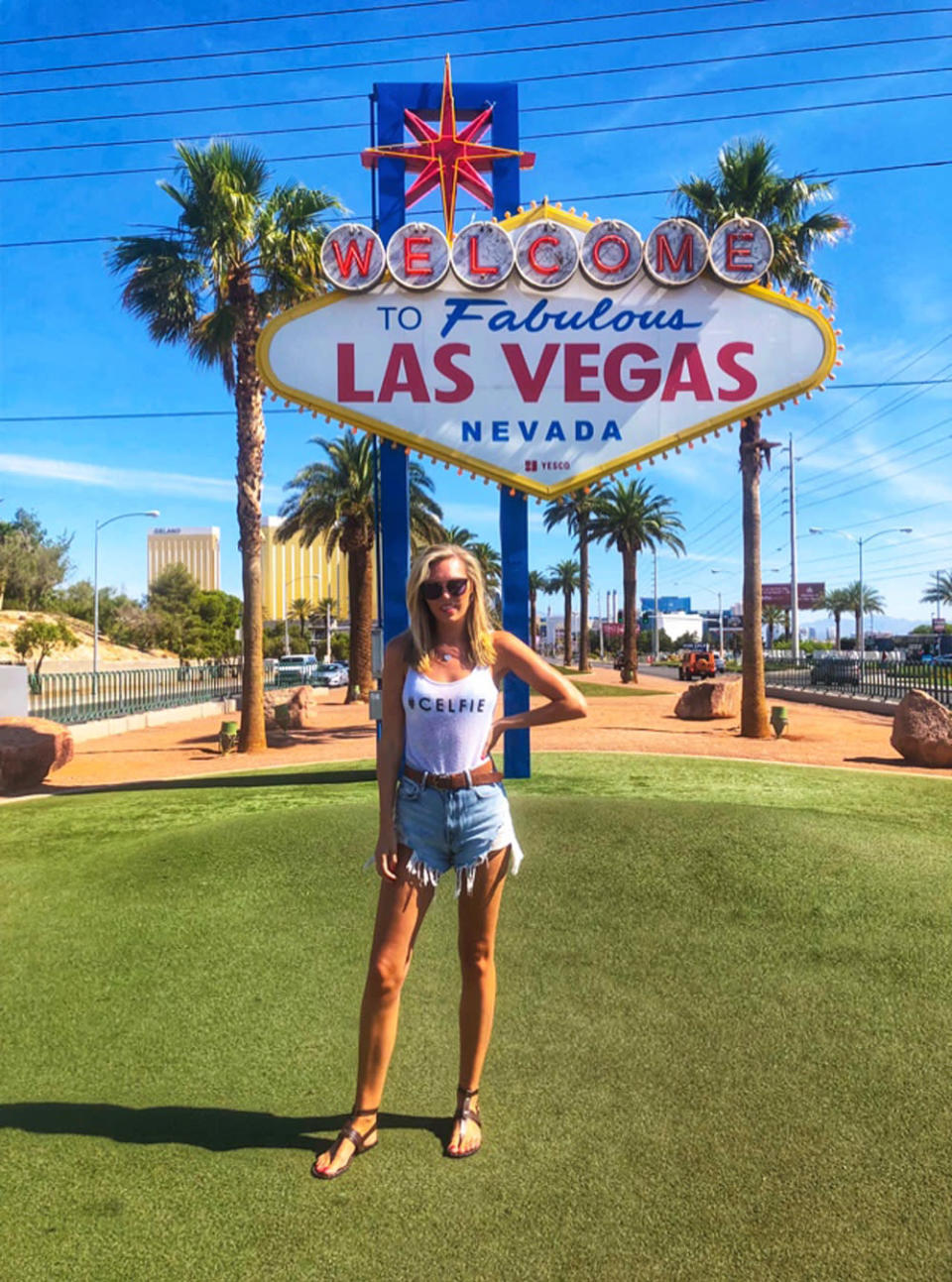 Katherine Frances in Las Vegas in 2019 (Collect/PA Real Life)