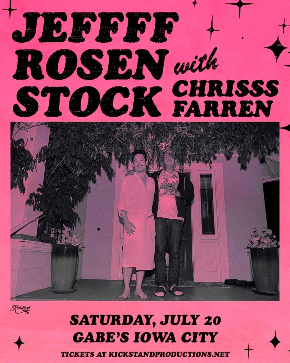 Punkrocker Jeff Rosenstock will play at Gabe's on July 20.