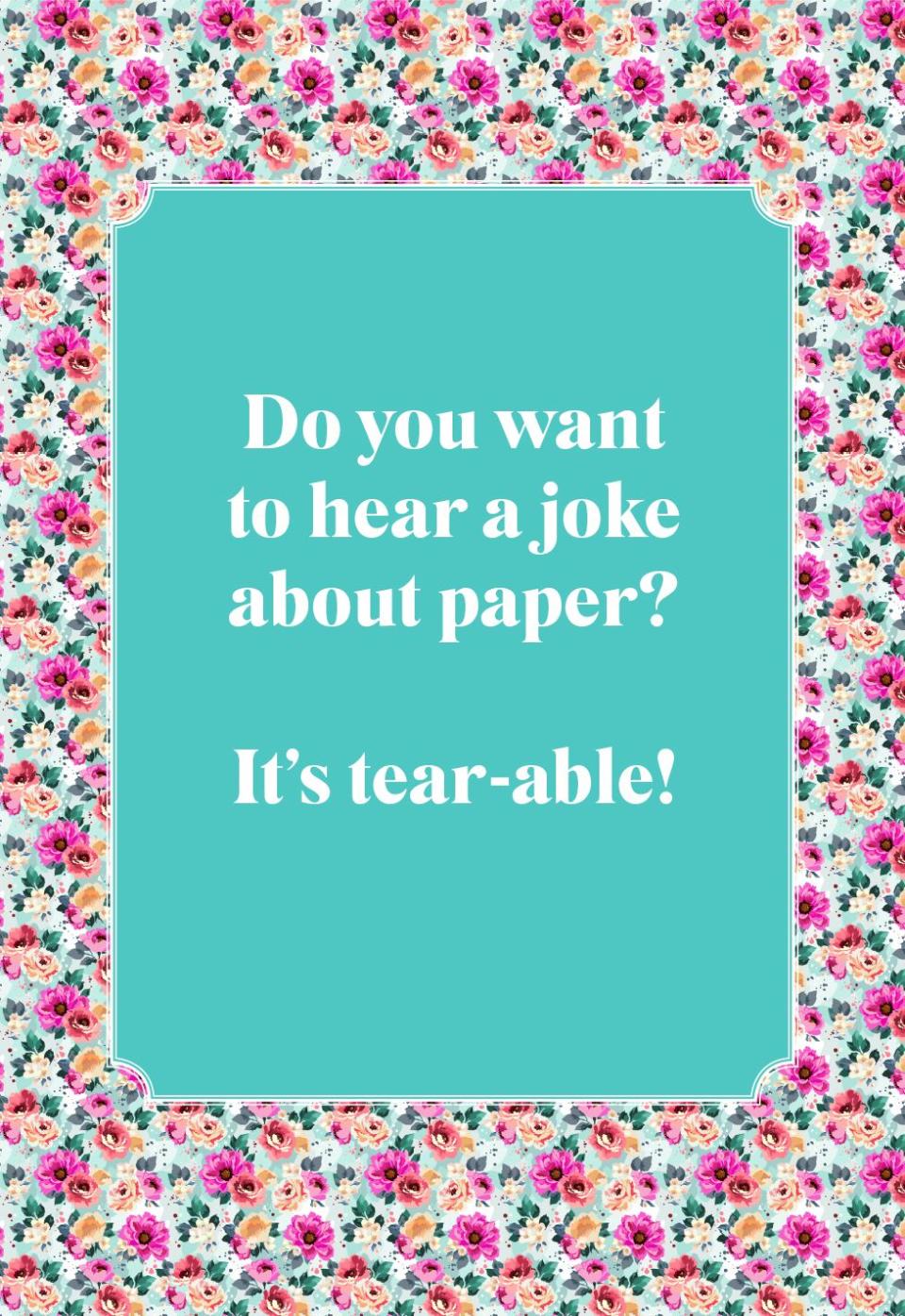 Do you want to hear a joke about paper?