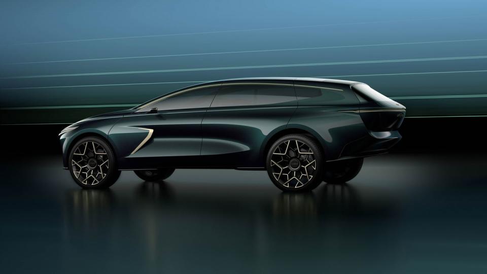 <p>Aston has previously said that Lagonda will be an electric-only brand, something which has freed the company's designers from the need to find space for one of Aston's muscular motors in the front end.</p>