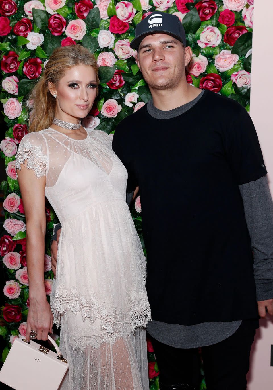 She also had her boyfriend Chris Zylka on hand to support her as she launched her new perfume. Source: Getty