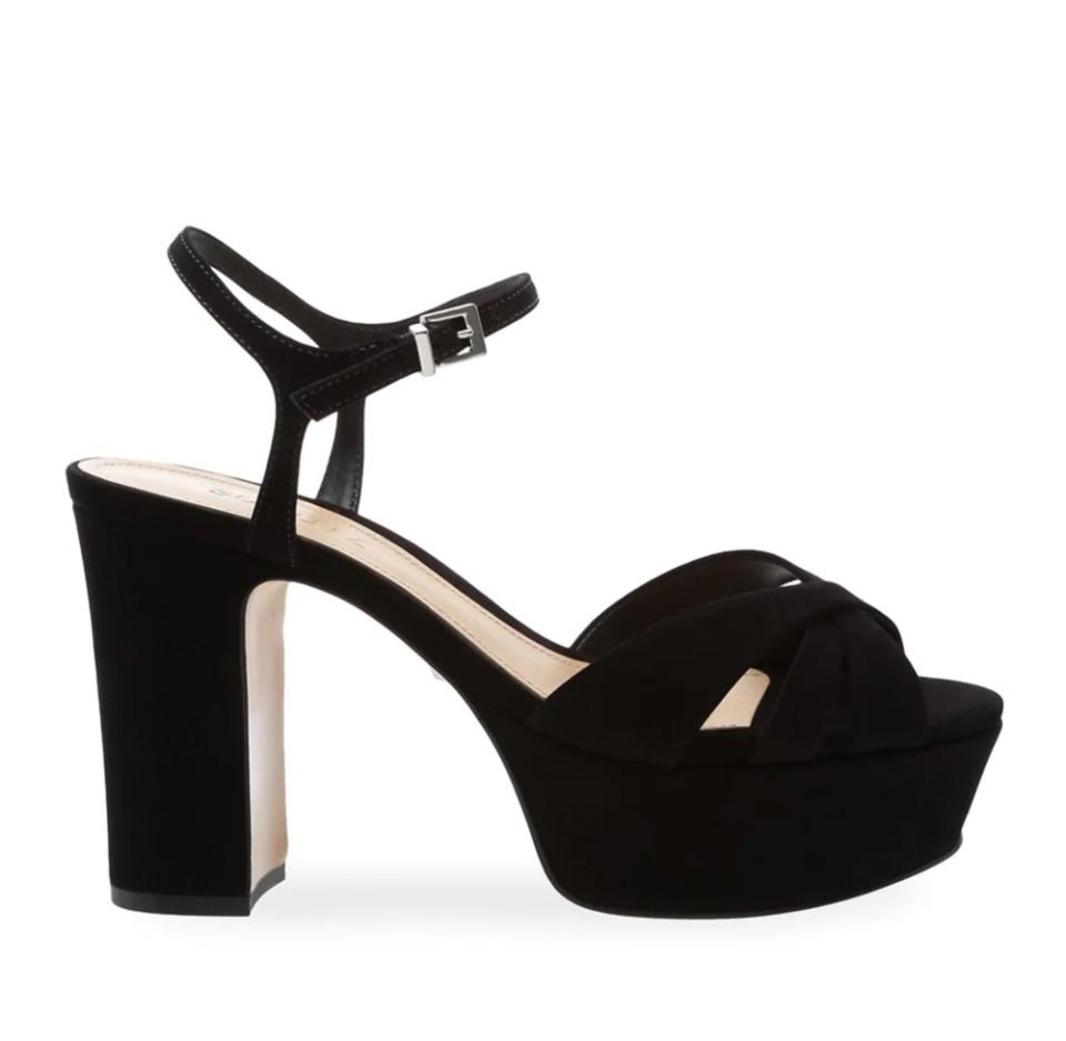 Schutz Keefa Suede Platform Sandals