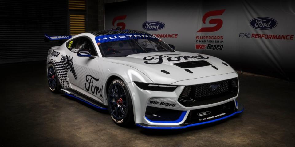 ford mustang gen3 supercar front