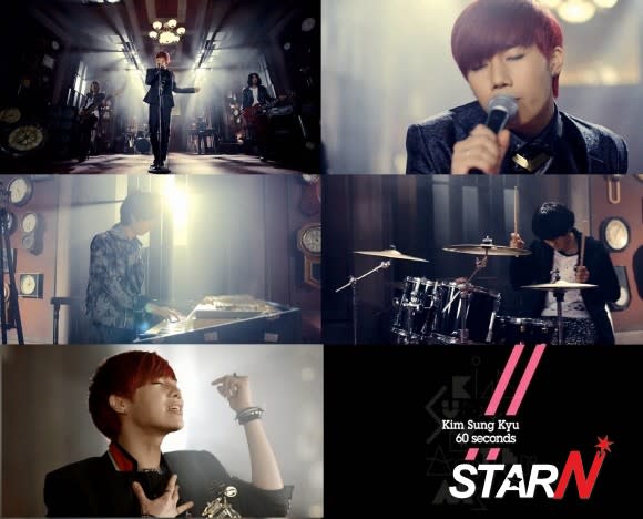 Kim Sung Kyu unveils band version music video of '60 Seconds'