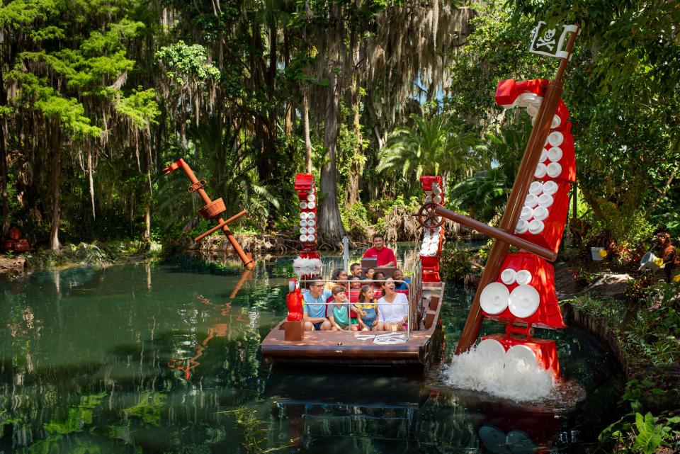 Pirate River Quest officially opened in Legoland Florida on Thursday.