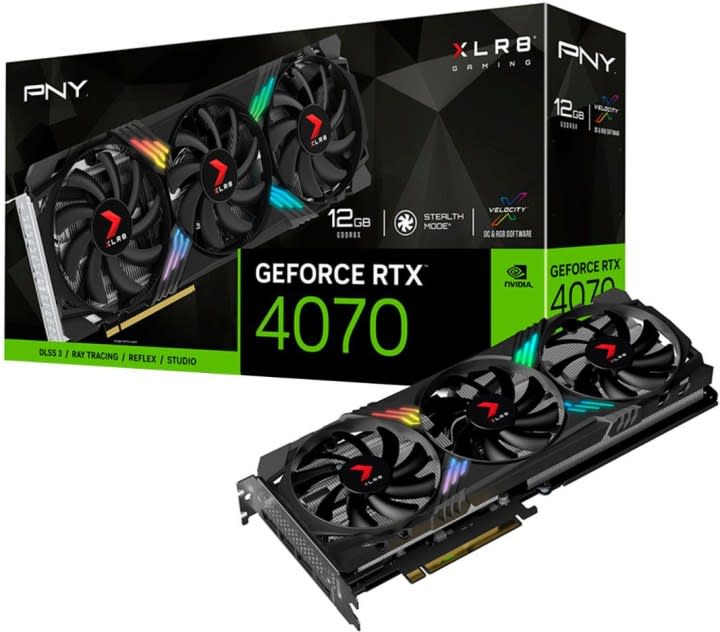 PNY NVIDIA GeForce RTX 4070 12GB GDDR6X