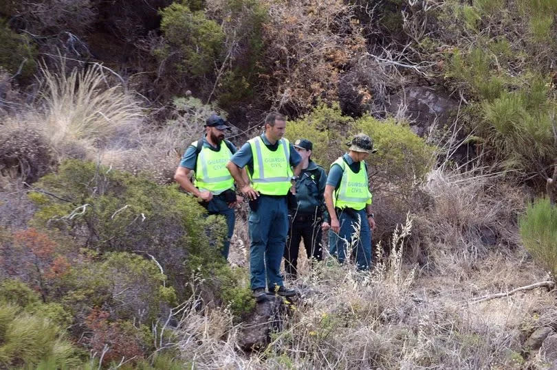 Search and rescue teams continue to search for Jay  in the Parque Rural de Teno