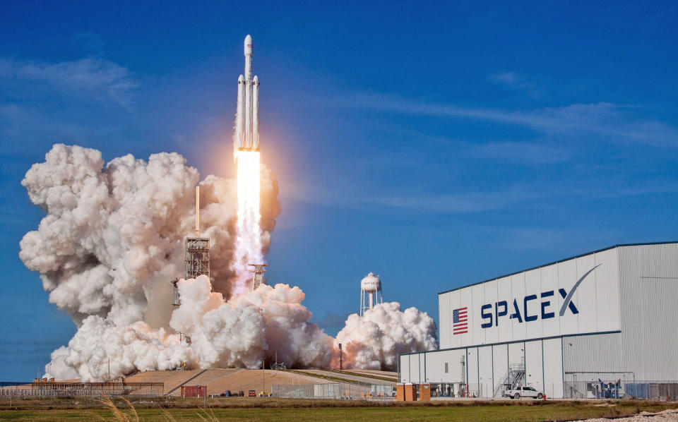 SpaceX's Falcon Heavy has won its first classified national security payload