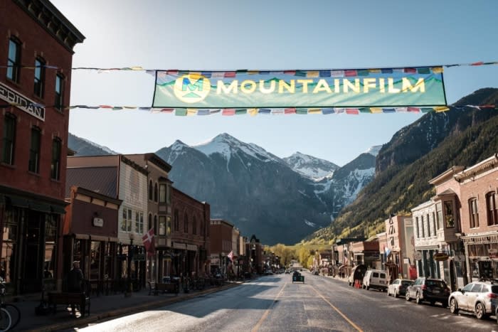 The annual Telluride Mountainfilm is loaded with documentary films and in-person meet-ups; (photo/Ben Eng)
