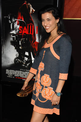 Bahar Soomekh at the Los Angeles premiere of Lionsgate Films' Saw IV