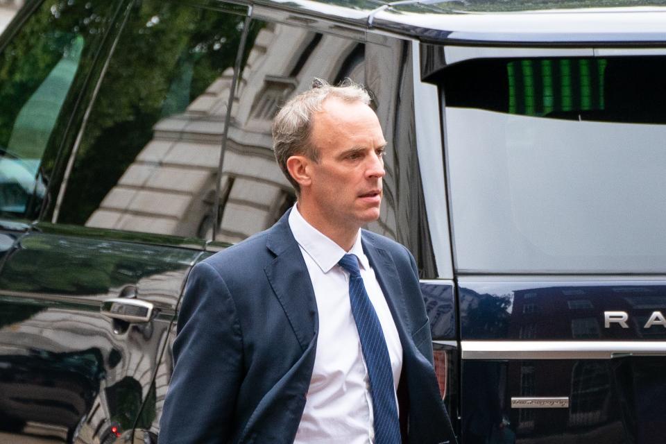 Deputy Prime Minister Dominic Raab has suggested offenders who have been given community sentences could be used to plug the UK’s HGV driver gap amid continuing concerns about fuel shortages (Dominic Lipinski/PA) (PA Wire)