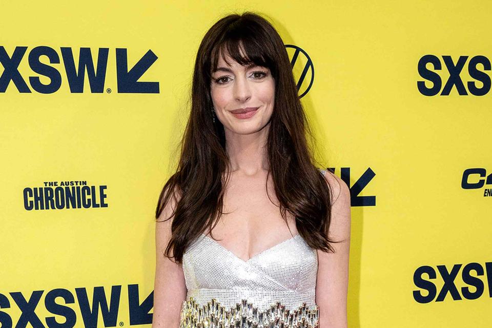 <p>Chris Saucedo/SXSW Conference & Festivals via Getty</p> Anne Hathaway.