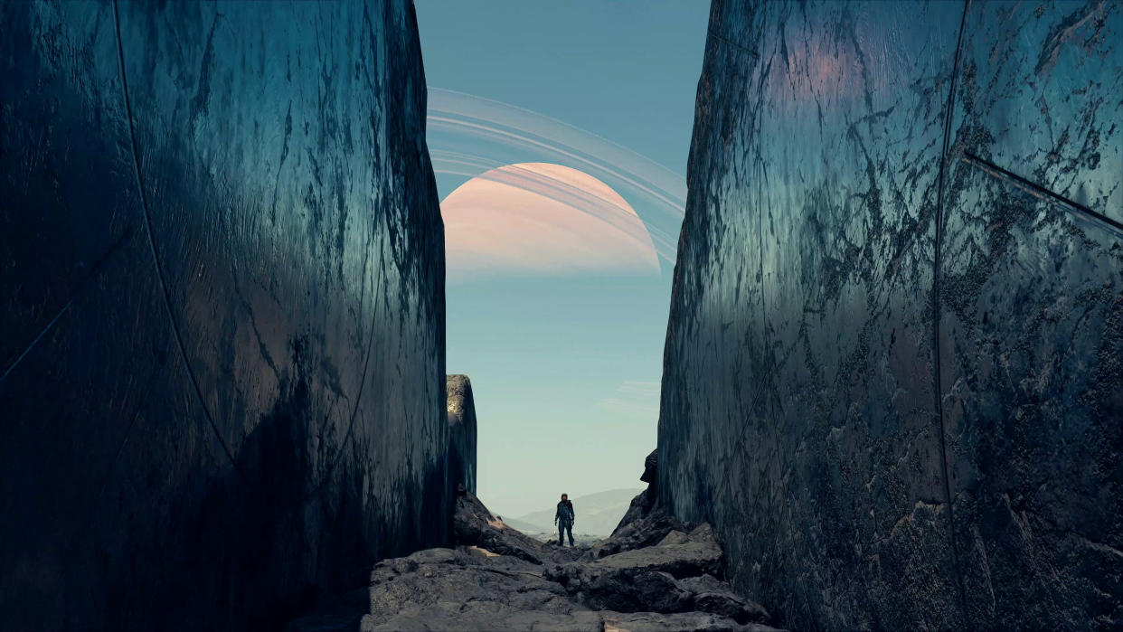 Una captura de pantalla de “Starfield”, el nuevo videojuego de rol espacial de mundo abierto de Bethesda Game Studios. (Bethesda Game Studios vía The New York Times)