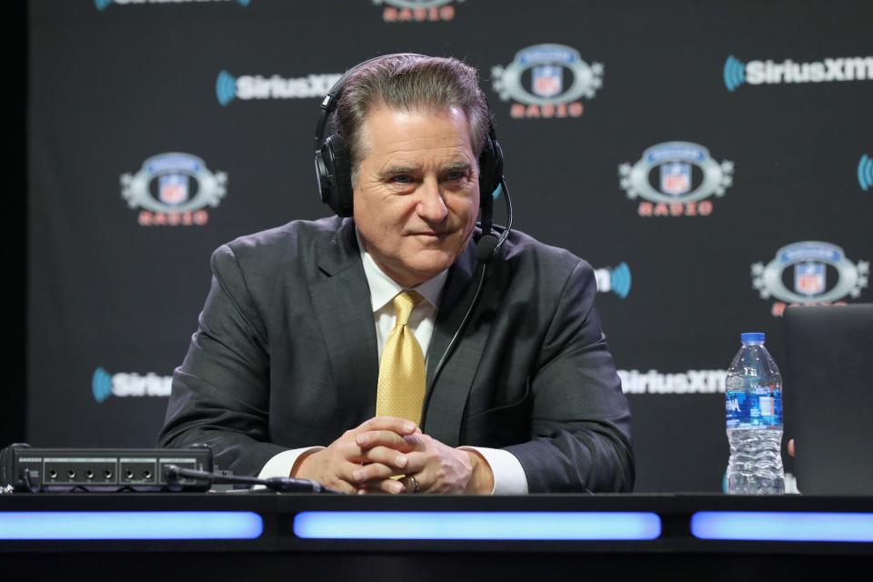 Steve Mariucci, former head coach of the San Francisco 49ers and Detroit Lions, is an analyst for the NFL Network.