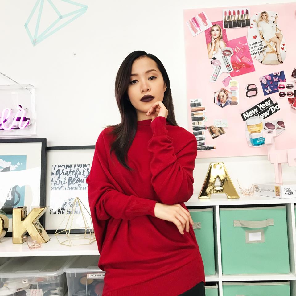 Portrait of Michelle Phan, photographed at Ipsy Open Studios in Santa Monica, CA on February 7, 2017.