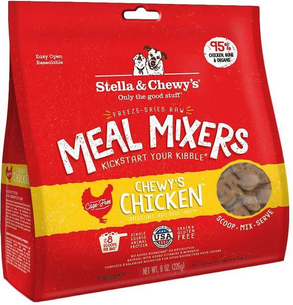 10) Chewy's Chicken Meal Mixer