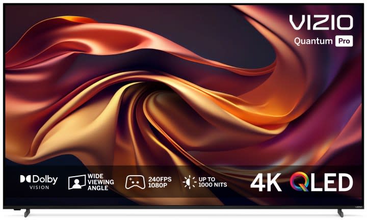 Vizio Quantum Pro 4K QLED Smart TV.