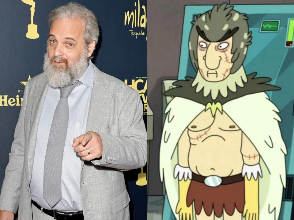 Dan Harmon is the co-creator of "Rick and Morty" and also plays Birdperson in the series.