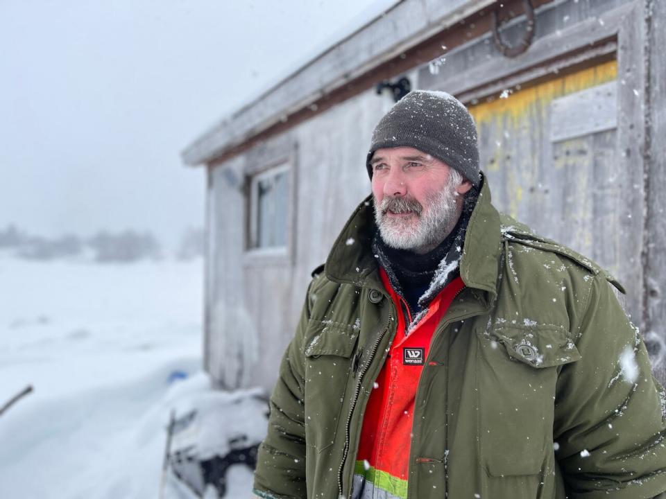 Dennis Burden lives in Port Hope-Simpson. 