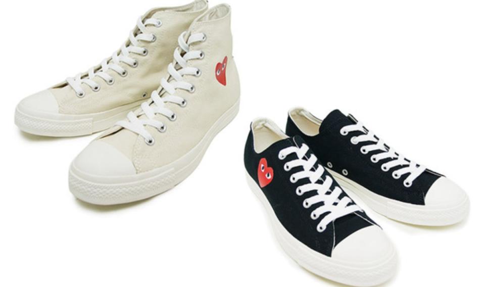 Comme des Garçons 2009 converse shoe collaboration, chuck taylor all stars, Comme des Garçons