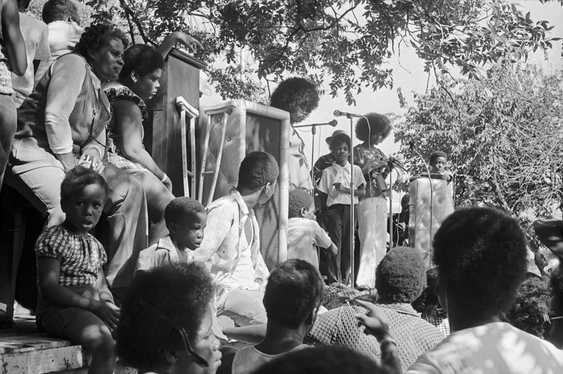 Juneteenth Jamboree at Sycamore Park in Fort Worth in 1974.