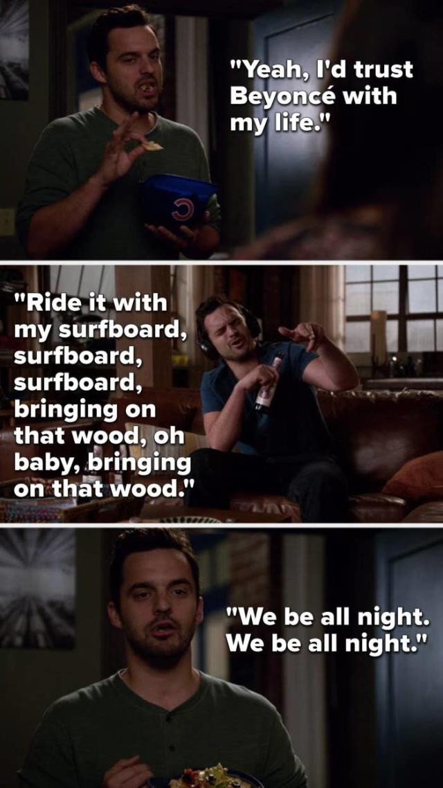 new girl quotes jess and nick