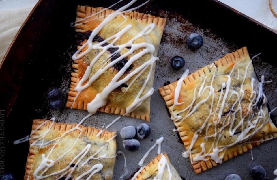 Blueberry Basil Hand Pies