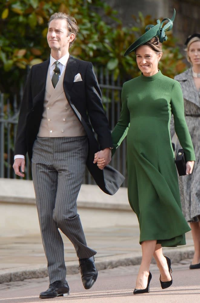 James Matthews and Pippa Middleton at the royal wedding