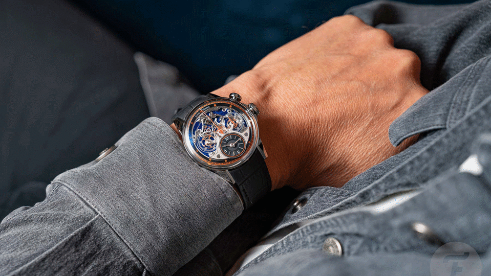 Fratello x Louis Moinet Memoris Spirit 40 Chronograph LE - Credit: Fratello x Louis Moinet