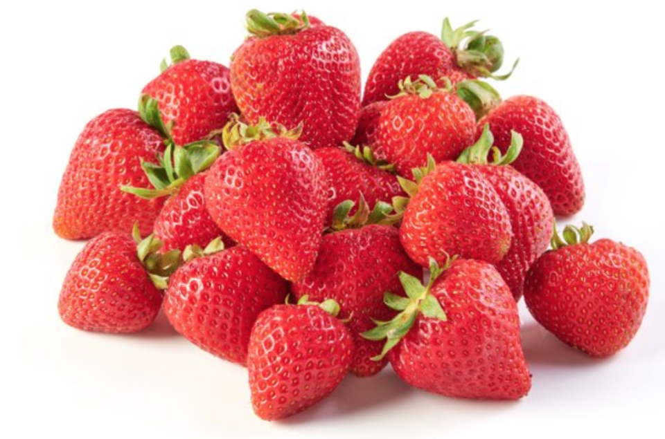 Fresh, organic strawberries delivered from Walmart+. (Photo: Walmart)