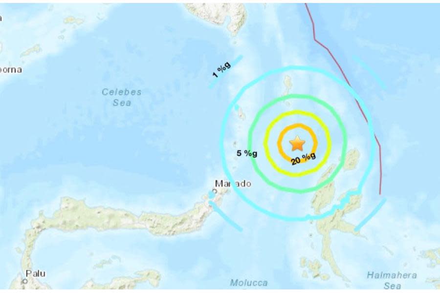 Terremoto de magnitud 7 sacude Indonesia y emiten alerta de tsunami 