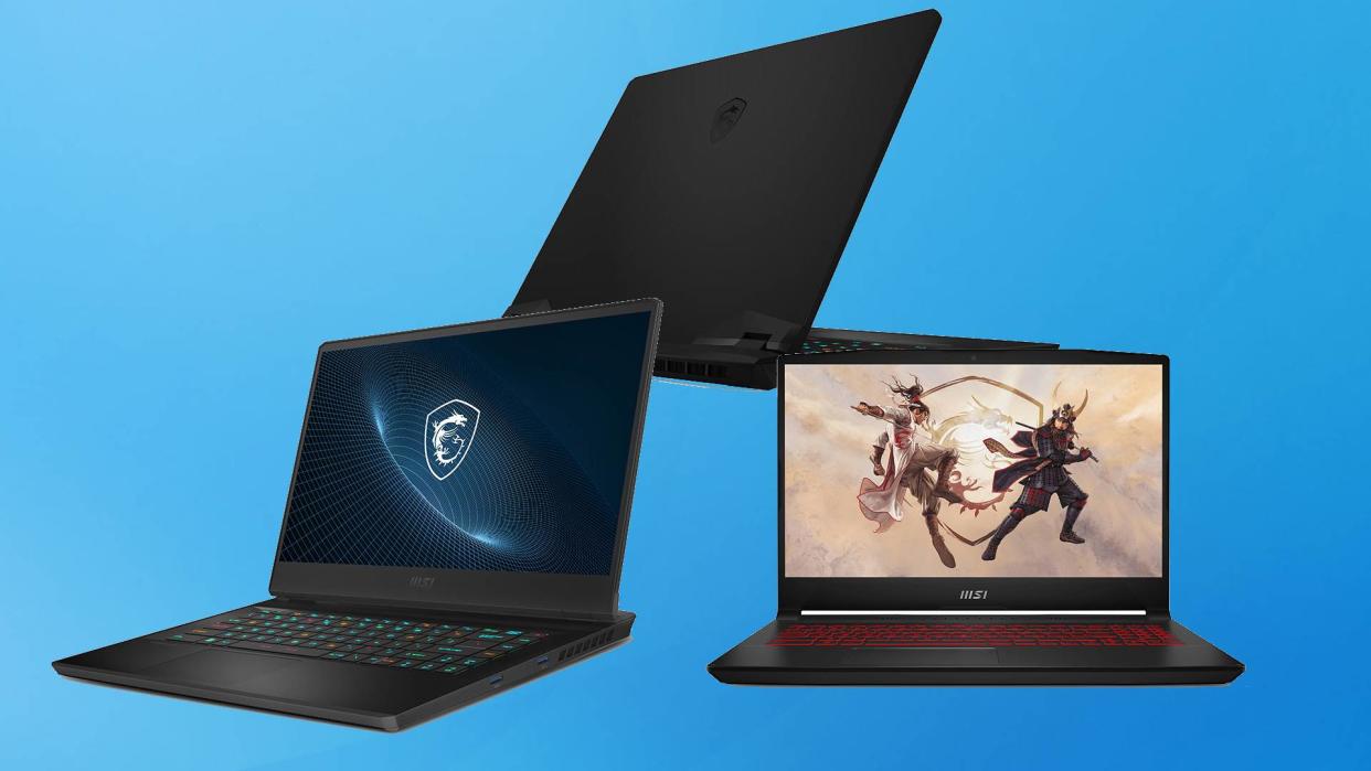  MSI gaming laptops 