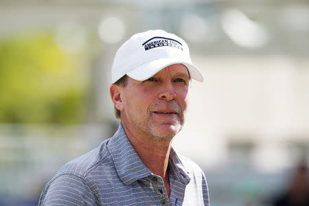 FILE PHOTO: Jan 11, 2019; Honolulu, HI, USA; PGA golfer Steve Stricker walks off the green after finishing on the 18th hole during the second round of the Sony Open in Hawaii golf tournament at Waialae Country Club. Mandatory Credit: Brian Spurlock-USA TODAY Sports