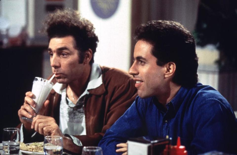 The actors played Kramer and Jerry on “Seinfeld.” Alamy Stock Photo