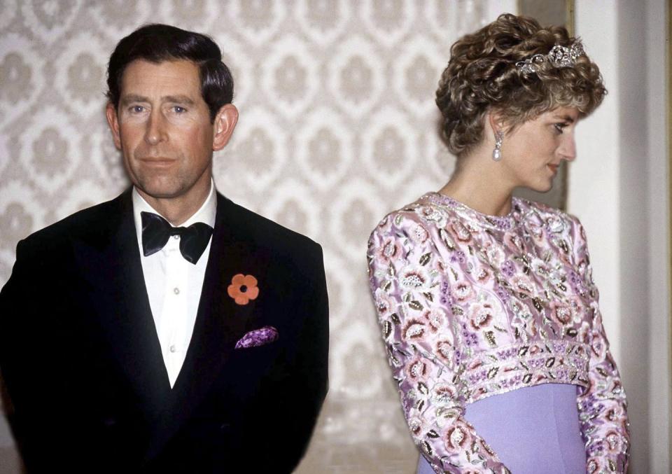 charles and diana unhappy