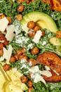 <p>This salad's vegan coconut ranch dressing is absolutely irresistible. (Seriously, you'll want to dip <em>everything</em> in it.) But the <a href="https://www.delish.com/cooking/recipe-ideas/a32292000/roasted-chickpeas-recipe/" rel="nofollow noopener" target="_blank" data-ylk="slk:crunchy chickpeas;elm:context_link;itc:0;sec:content-canvas" class="link ">crunchy chickpeas</a> may just be our favorite part. Who needs croutons?<br><br>Get the <strong><a href="https://www.delish.com/cooking/recipe-ideas/a35280812/vegan-kale-salad-recipe/" rel="nofollow noopener" target="_blank" data-ylk="slk:Coconut Ranch Kale Salad recipe;elm:context_link;itc:0;sec:content-canvas" class="link ">Coconut Ranch Kale Salad recipe</a></strong>.</p>