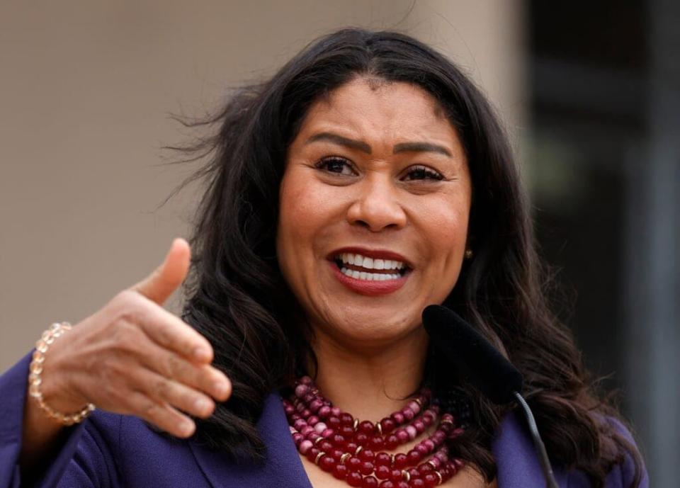 San Francisco Mayor London Breed And Essential Workers Mark One-Year Since Covid Lockdowns In Bay Area