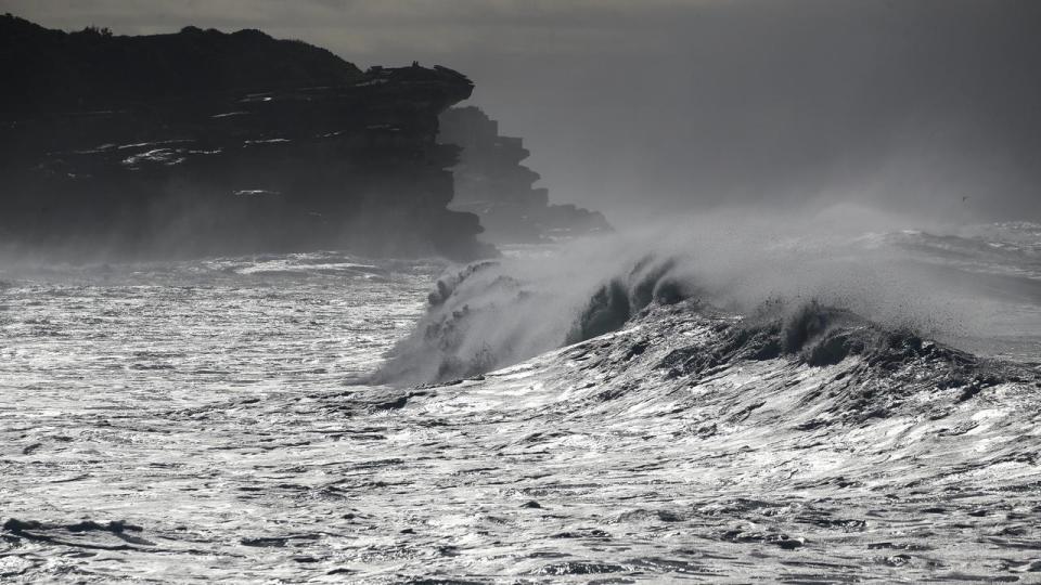 COLD WEATHER and HUGE SURF SWELLS