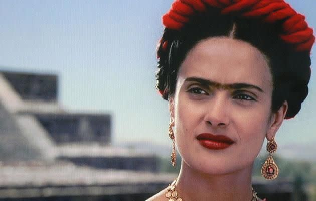 While Frida earned six Oscar nominations, life for hell for Salma while filming. Source: Miramax