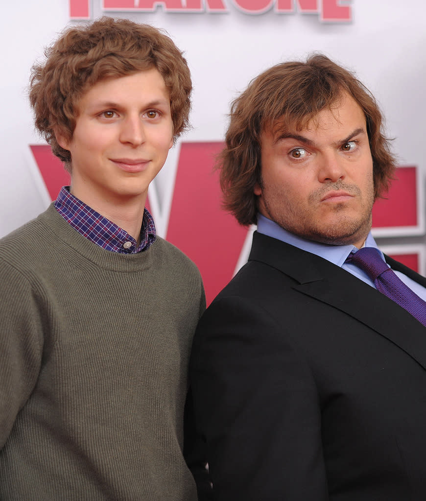 Year One NY Premiere 2009 Michael Cera Jack Black