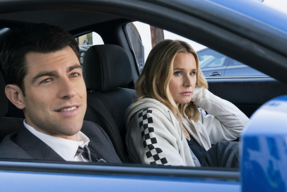 Max Greenfield and Kristen Bell in the new season of "Veronica Mars." (Photo: )