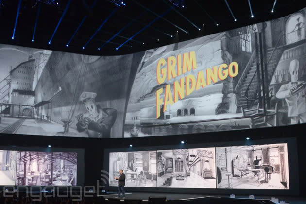 Grim Fandango announcement for PS4 and PS Vita