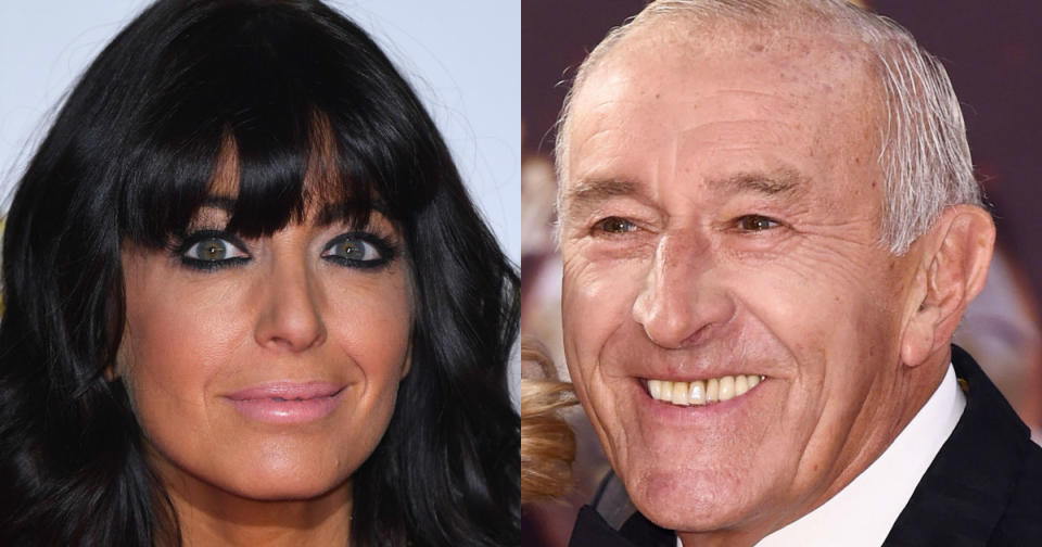 Claudia Winkleman revealed she 'almost head butted' Len Goodman when he announced his Strictly departure (Copyright: David Fisher/REX/Shutterstock)