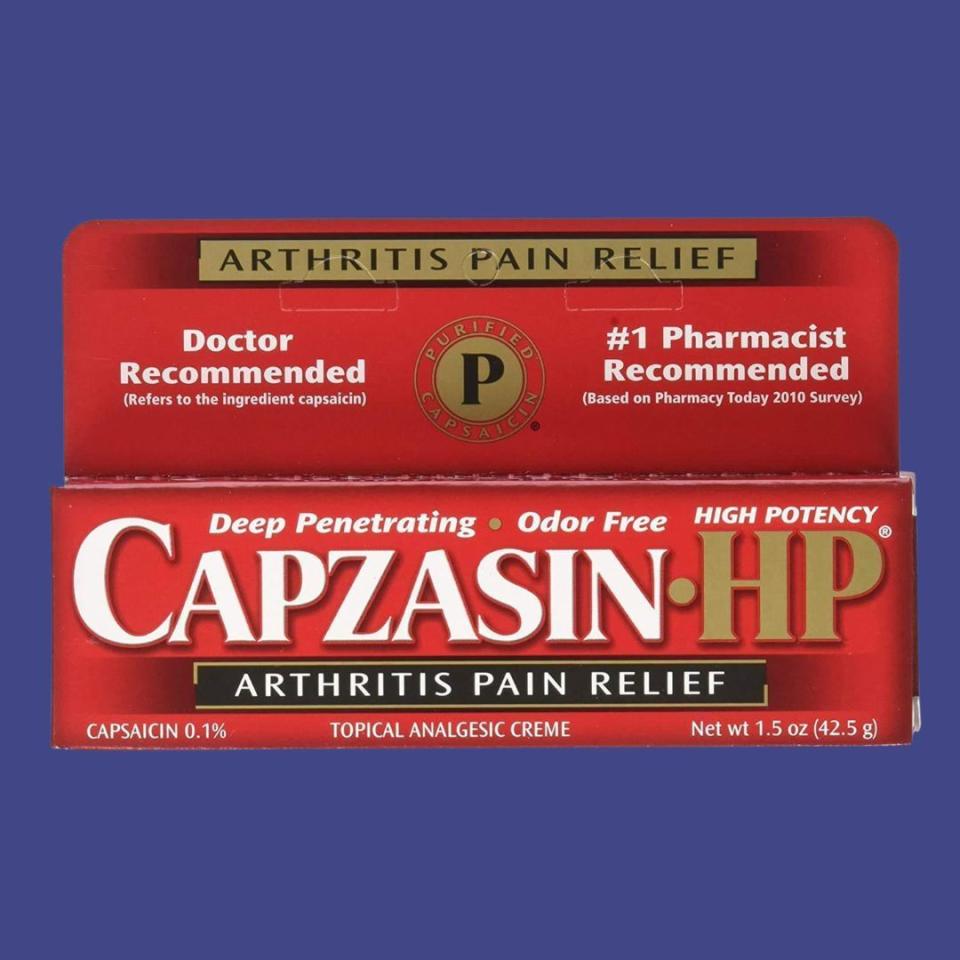 According to Guanche, creams containing capsaicin (the natural active component of chili peppers) can help reduce some arthritis pain.