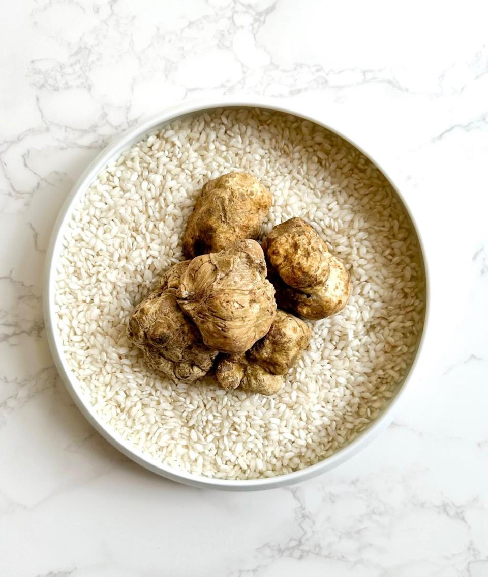 White truffles at Café Boulud.