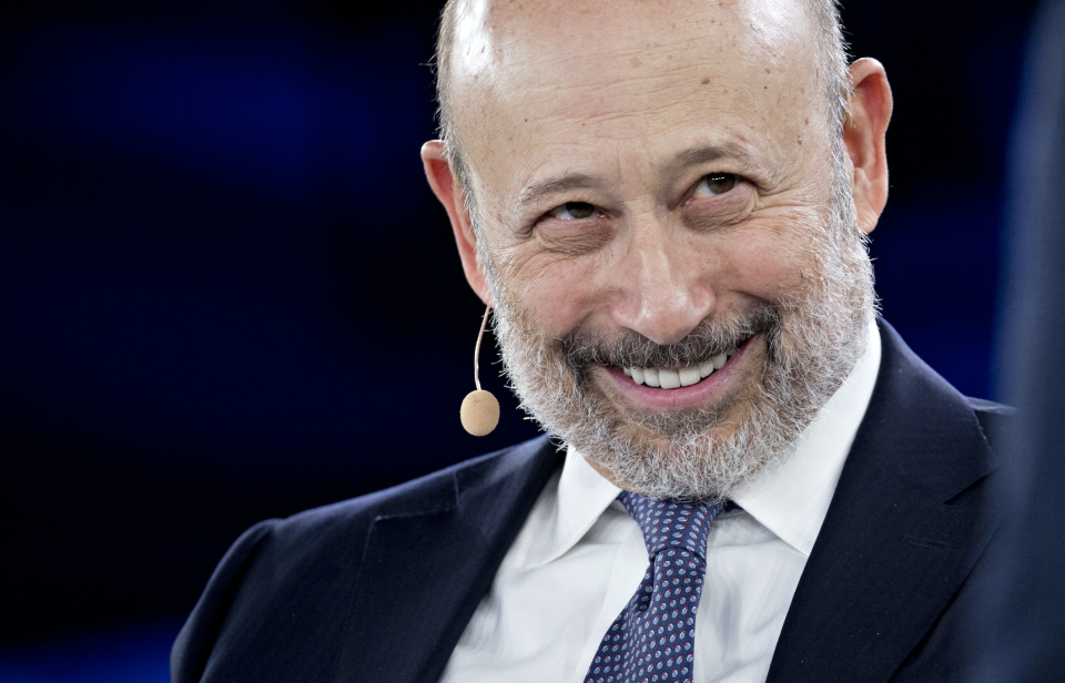 Lloyd Blankfein, smiles during a discussion at the Goldman Sachs 10,000 Small Businesses Summit in Washington, D.C., U.S., on Tuesday, Feb. 13, 2018. (Photo: Andrew Harrer/Bloomberg via Getty Images) 