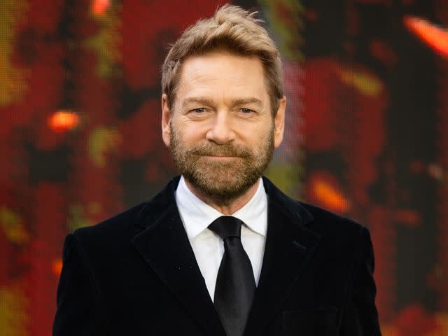 <p>Samir Hussein/WireImage</p> Kenneth Branagh attends the 'Oppenheimer' U.K. Premiere at Odeon Luxe Leicester Square on July 13, 2023, in London, England