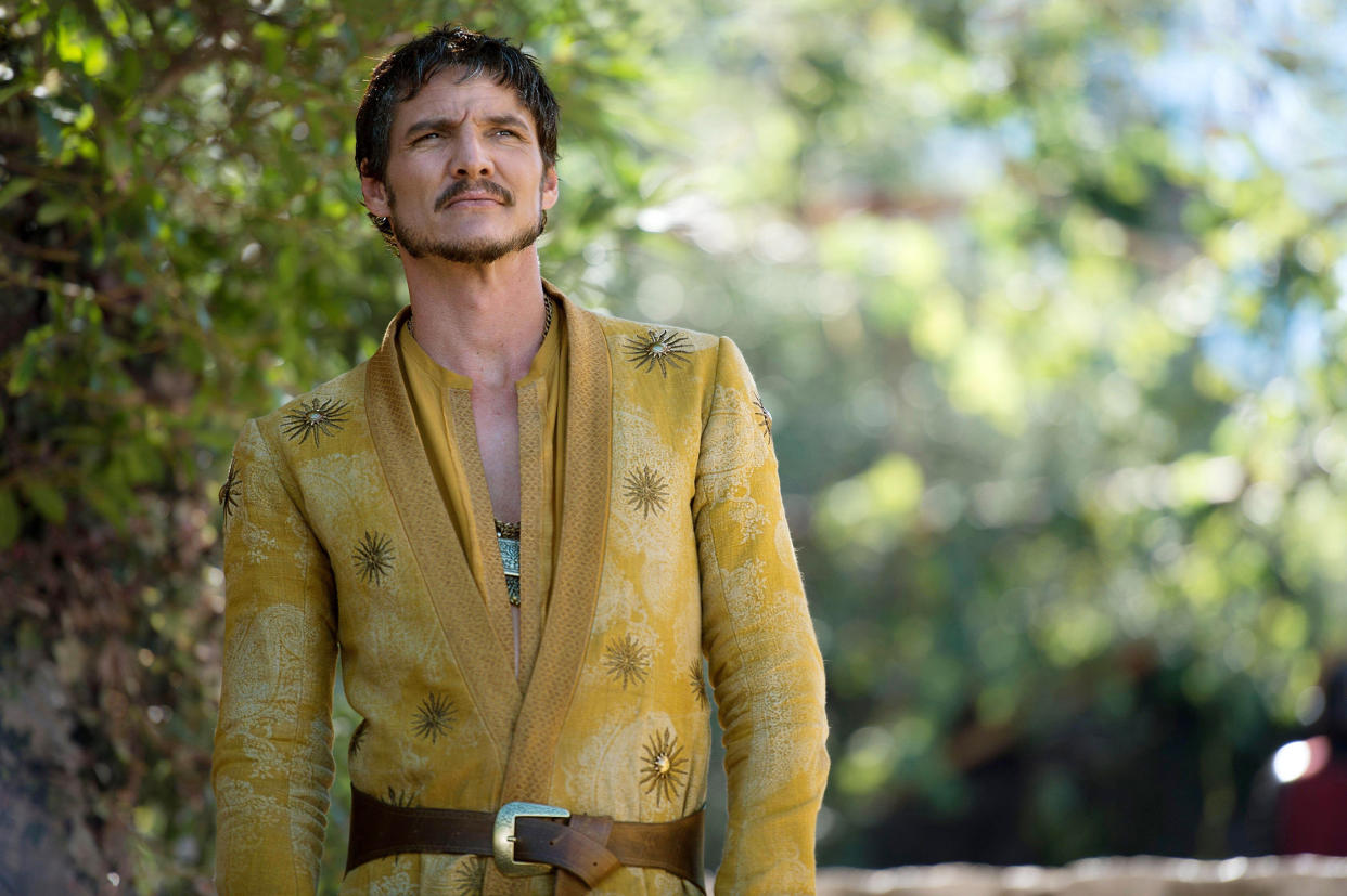 Pedro Pascal in Game of Thrones, 2011. (Alamy )