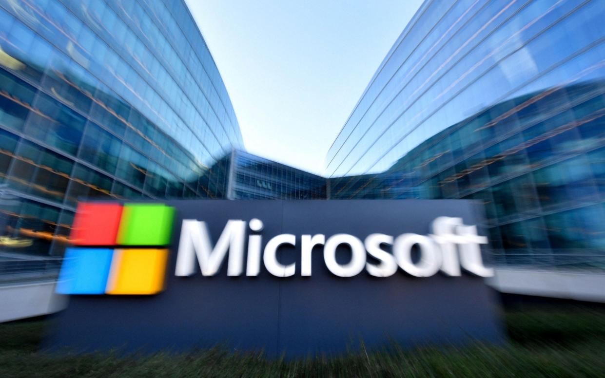 Microsoft - GERARD JULIEN/ AFP