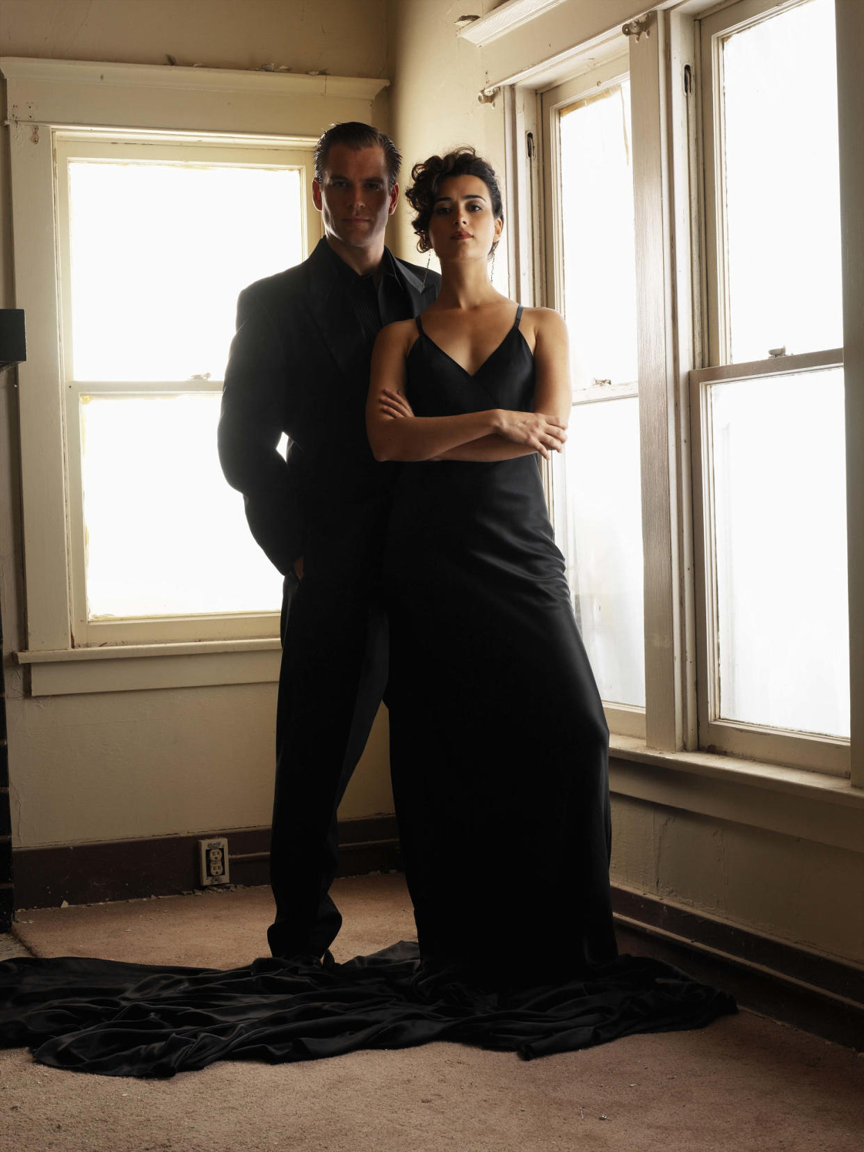 Michael Weatherly and Cote de Pablo of 